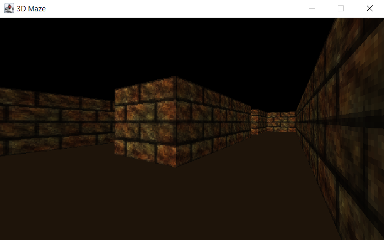 screenshot of 3D Maze